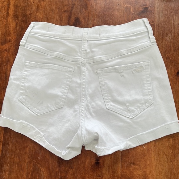 Hollister white denim shorts. - Picture 2 of 4
